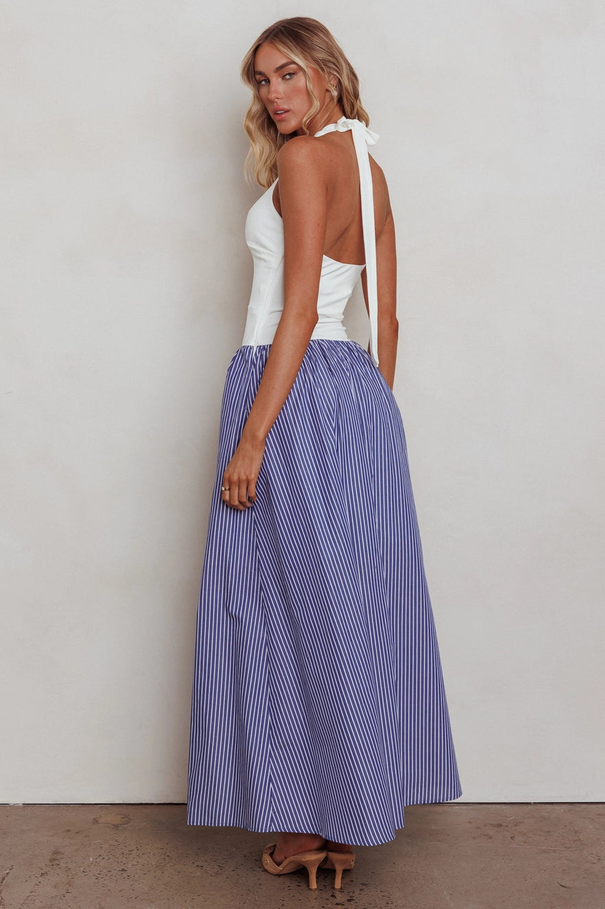 Boat Day Maxi Dress