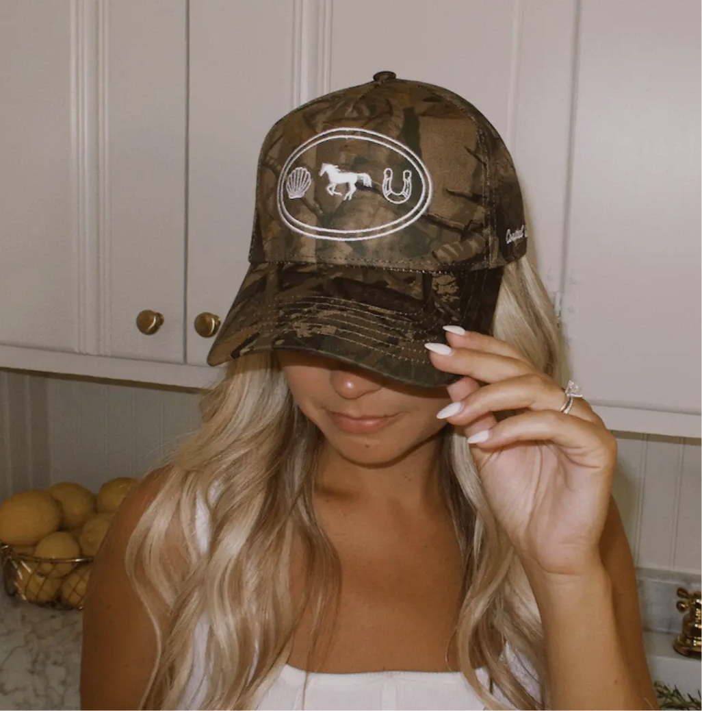 Coastal Camo Trucker Hat