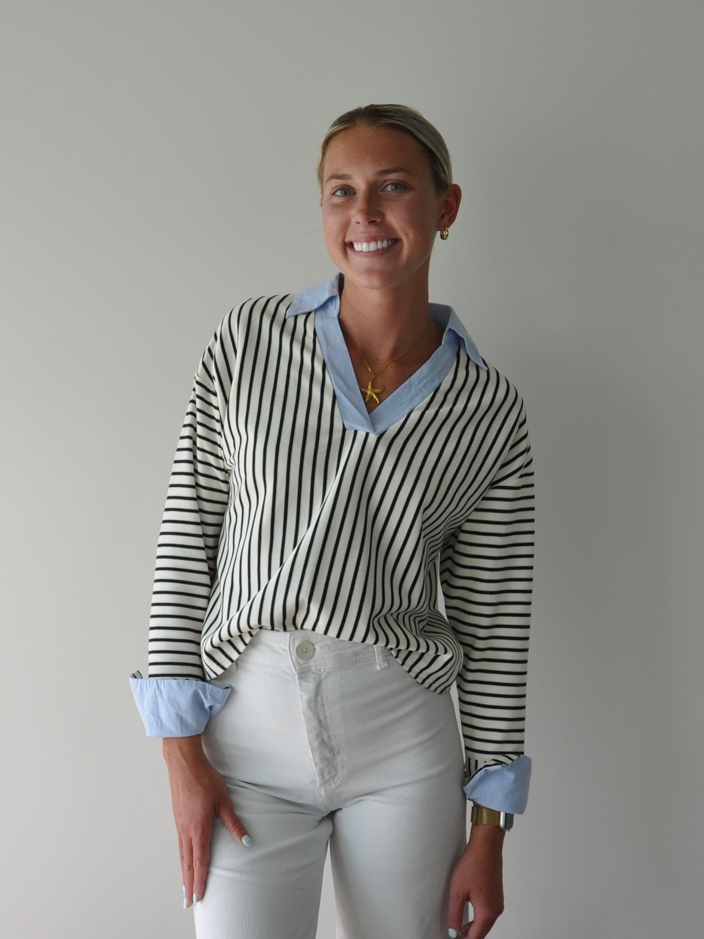 Coastal Contrast Long Sleeve