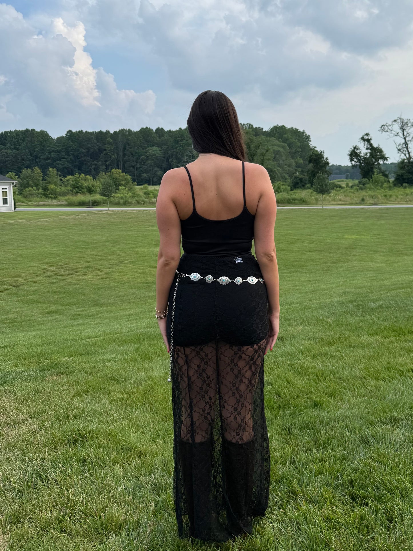 Country Concert Maxi Skirt