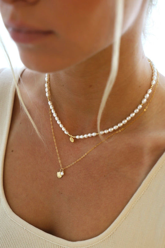 Seaside Pearl Necklace