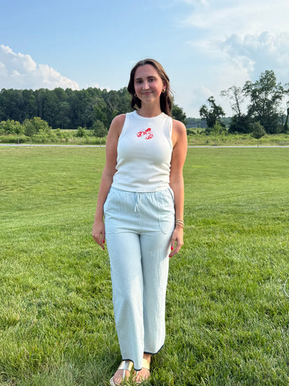 Beach Babe Striped Pants