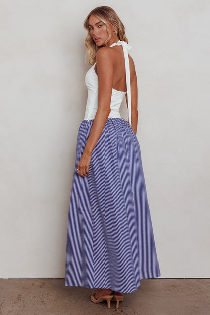 Boat Day Maxi Dress