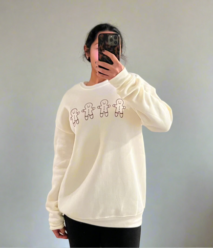 Gingerbread Row Crewneck